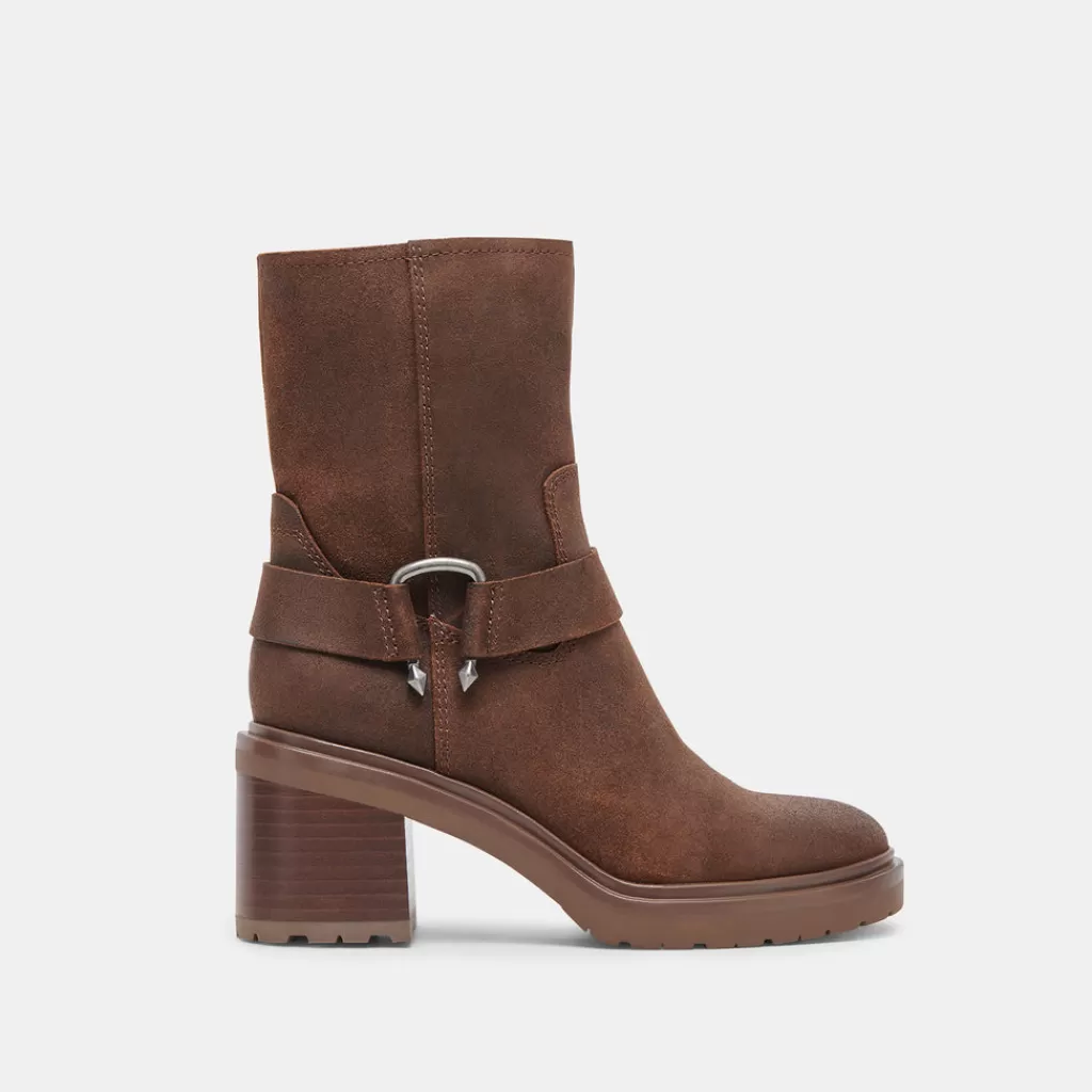 DOLCE VITA Camros Boots Cocoa Suede Hot