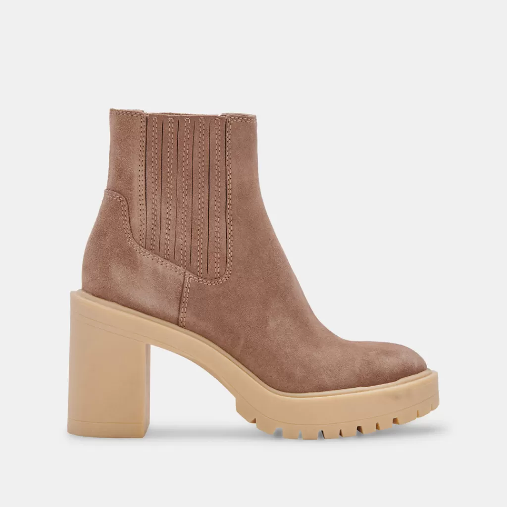 DOLCE VITA Caster H2O Booties Mushroom Suede Store