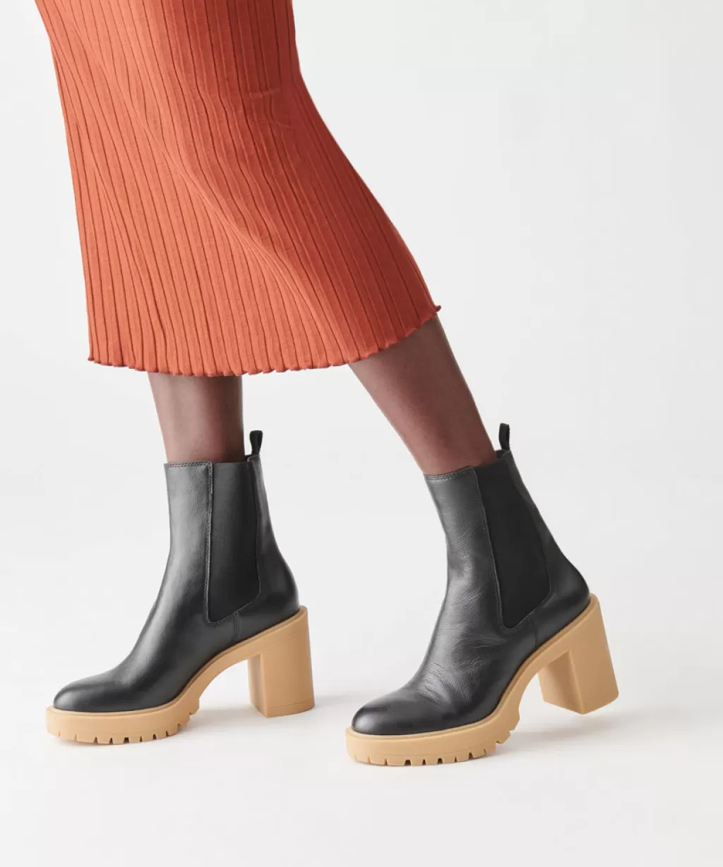 DOLCE VITA Coen H2O Boots Black Leather Best Sale