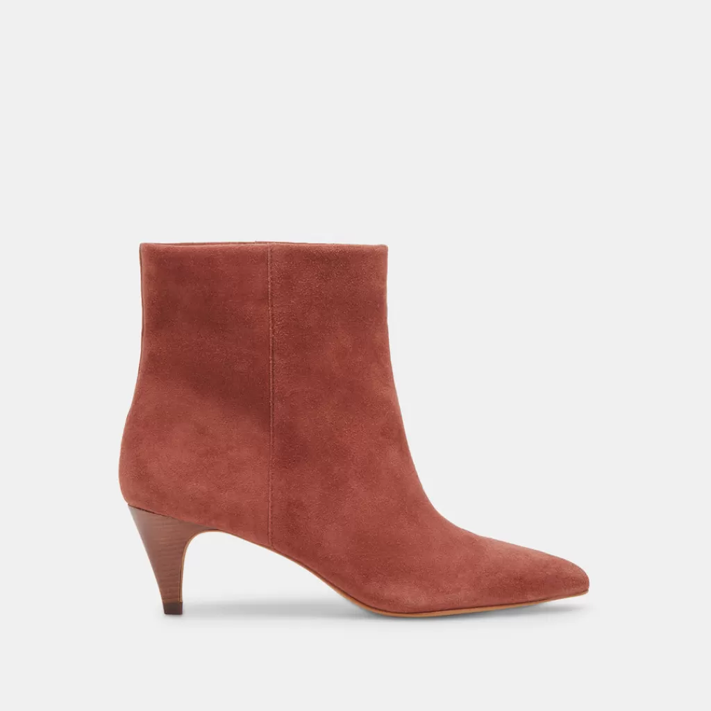 DOLCE VITA Dee Booties Cinnamon Suede Store