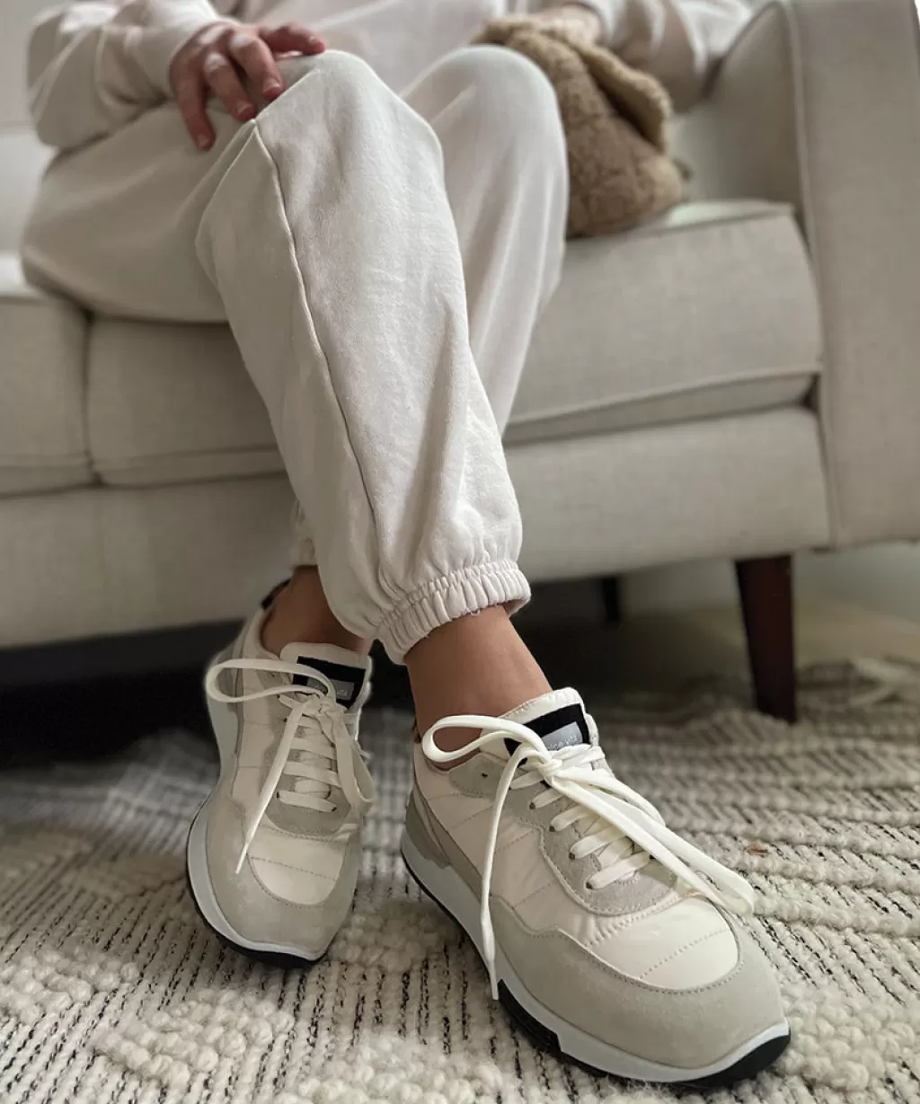 DOLCE VITA X Greats Evana Sneakers White Multi Suede Fashion