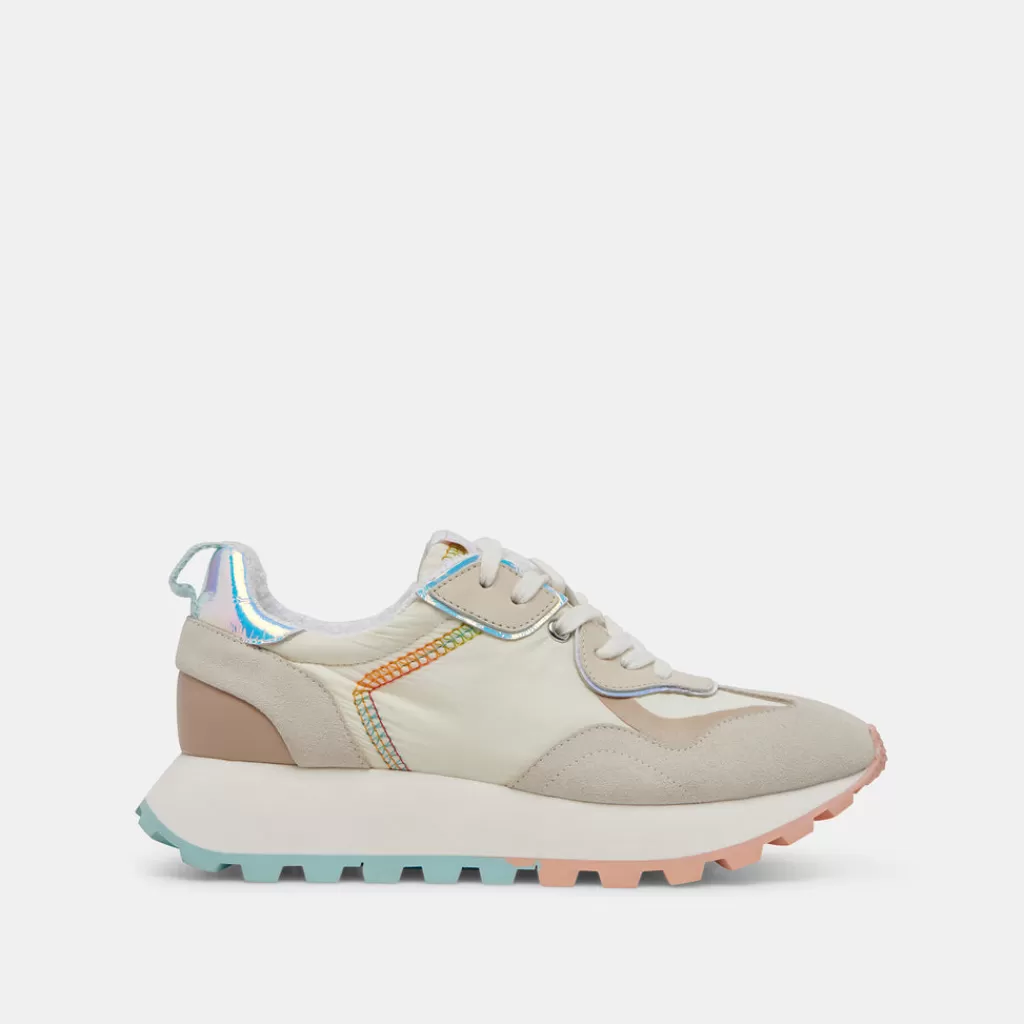 DOLCE VITA X Greats Reubin Pride Sneakers White Multi Suede Best Sale