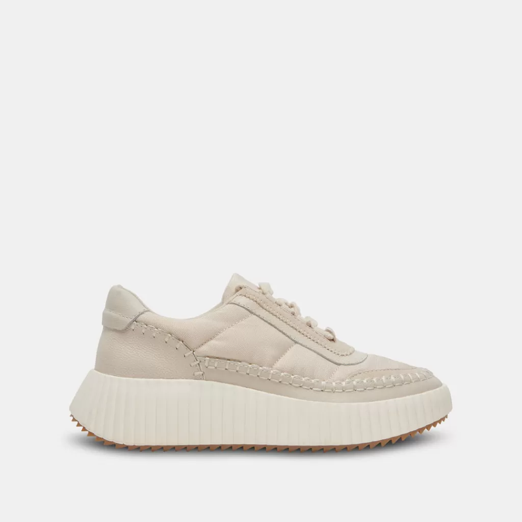 DOLCE VITA Dolen Nylon Sneakers Ivory Nylon Hot