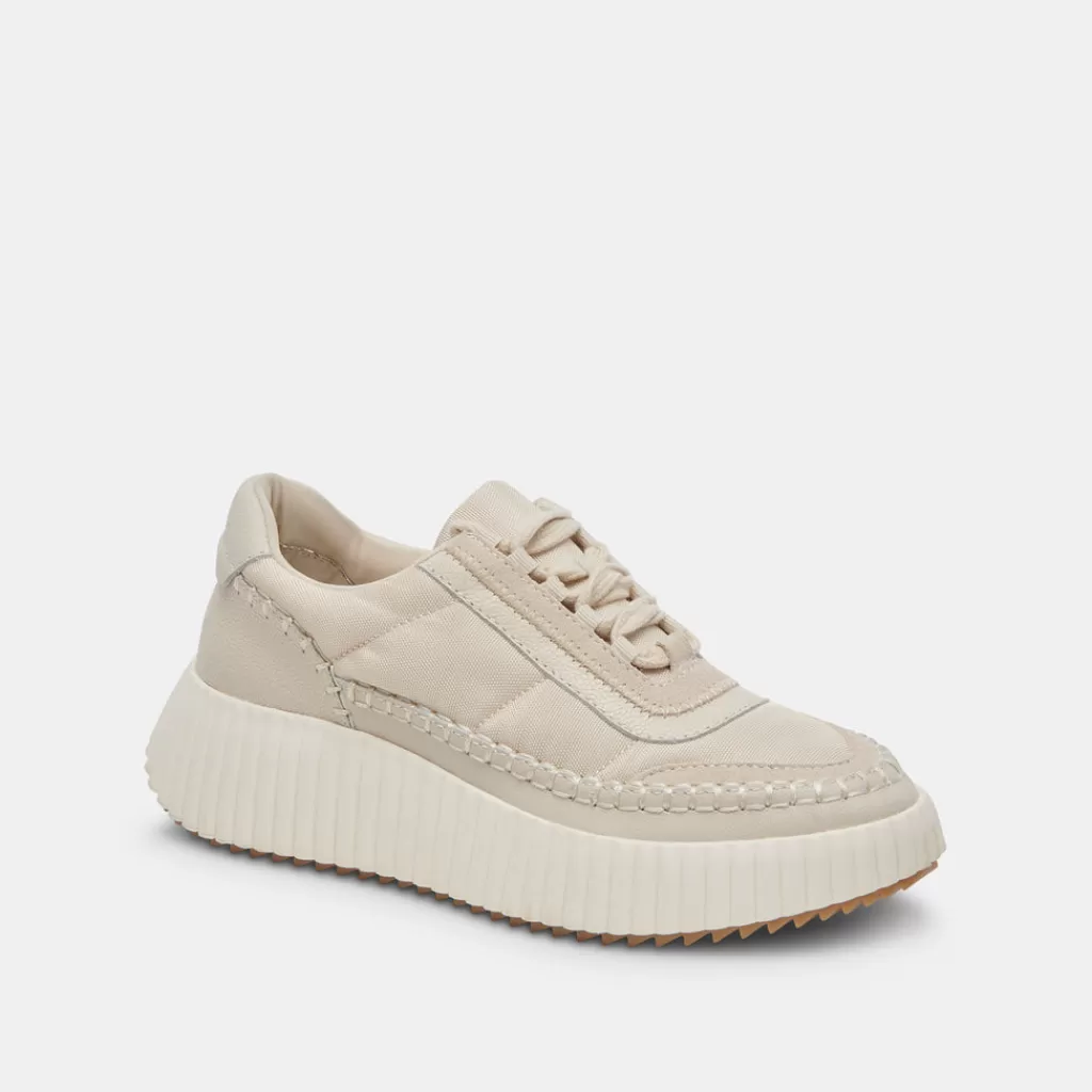 DOLCE VITA Dolen Nylon Sneakers Ivory Nylon Hot