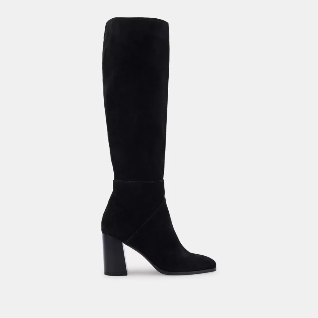 DOLCE VITA Fynn Boots Black Suede Sale