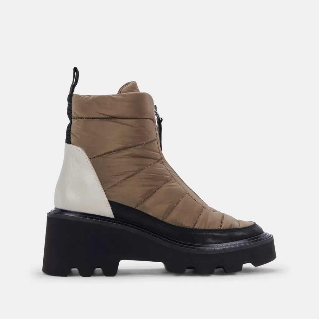 DOLCE VITA Helki Boots Olive Multi Nylon Shop