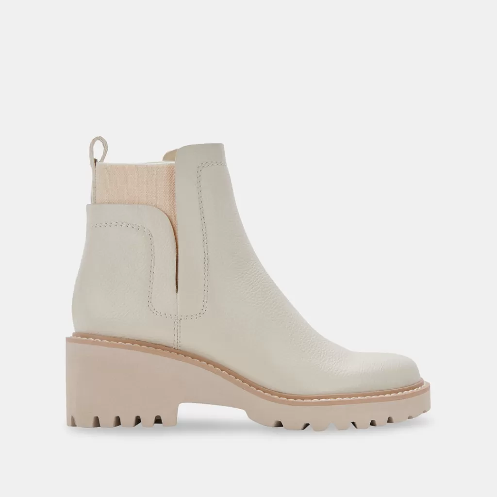 DOLCE VITA Huey H2O Boots Off White Leather Flash Sale