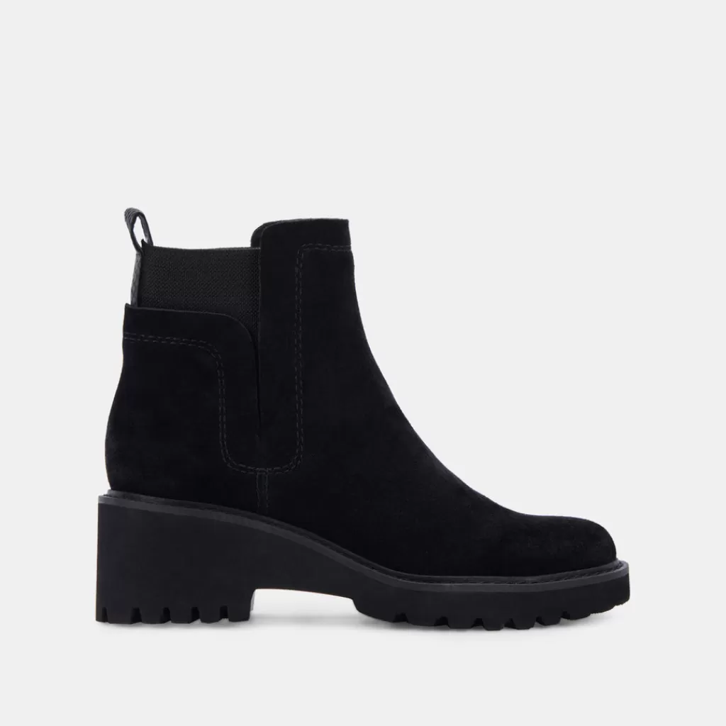 DOLCE VITA Huey H2O Boots Onyx Suede Flash Sale