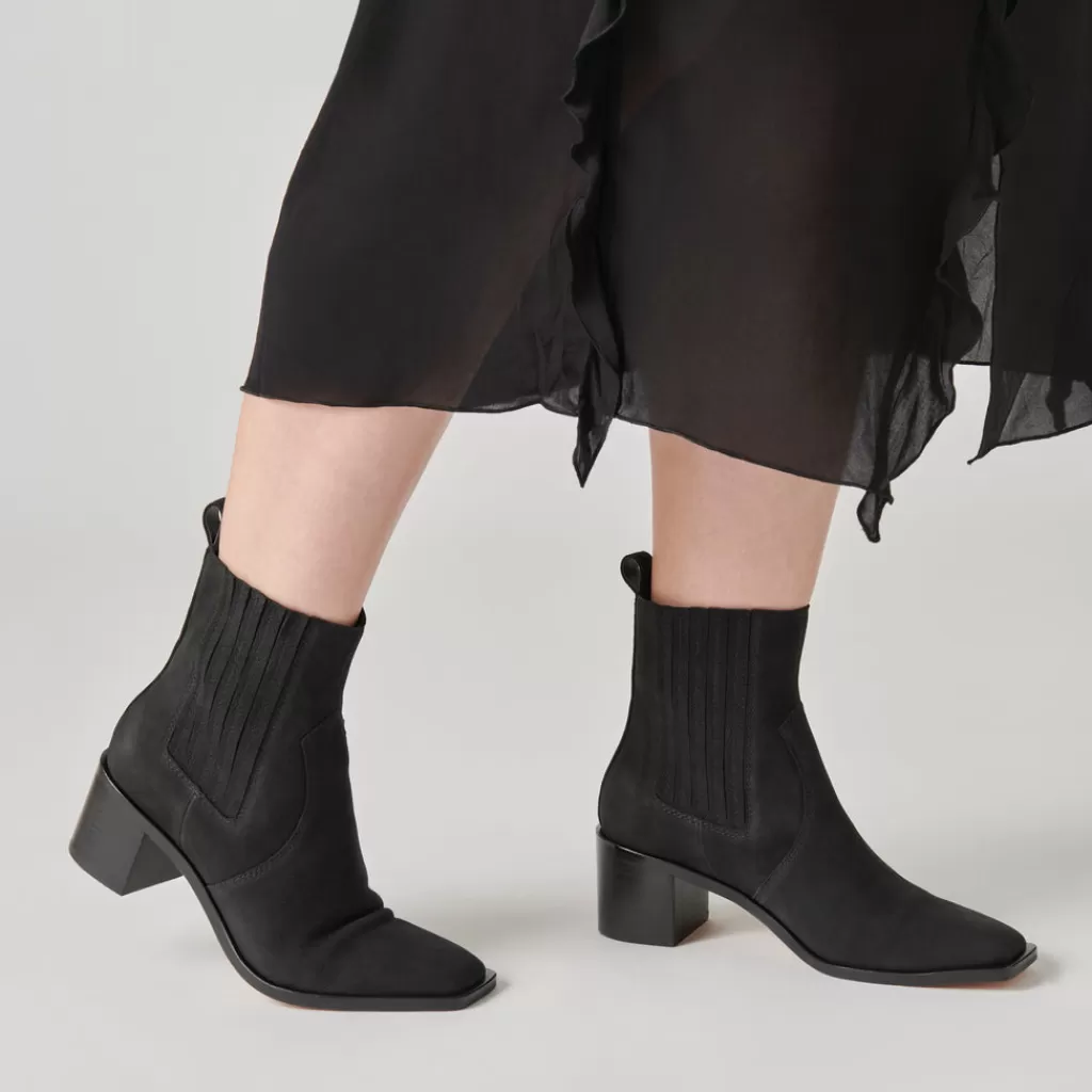 DOLCE VITA Irnie Booties Black Nubuck Cheap