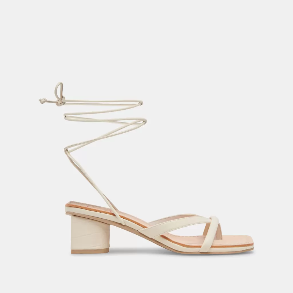 DOLCE VITA Jaimi Sandals Eggshell Stella Cheap