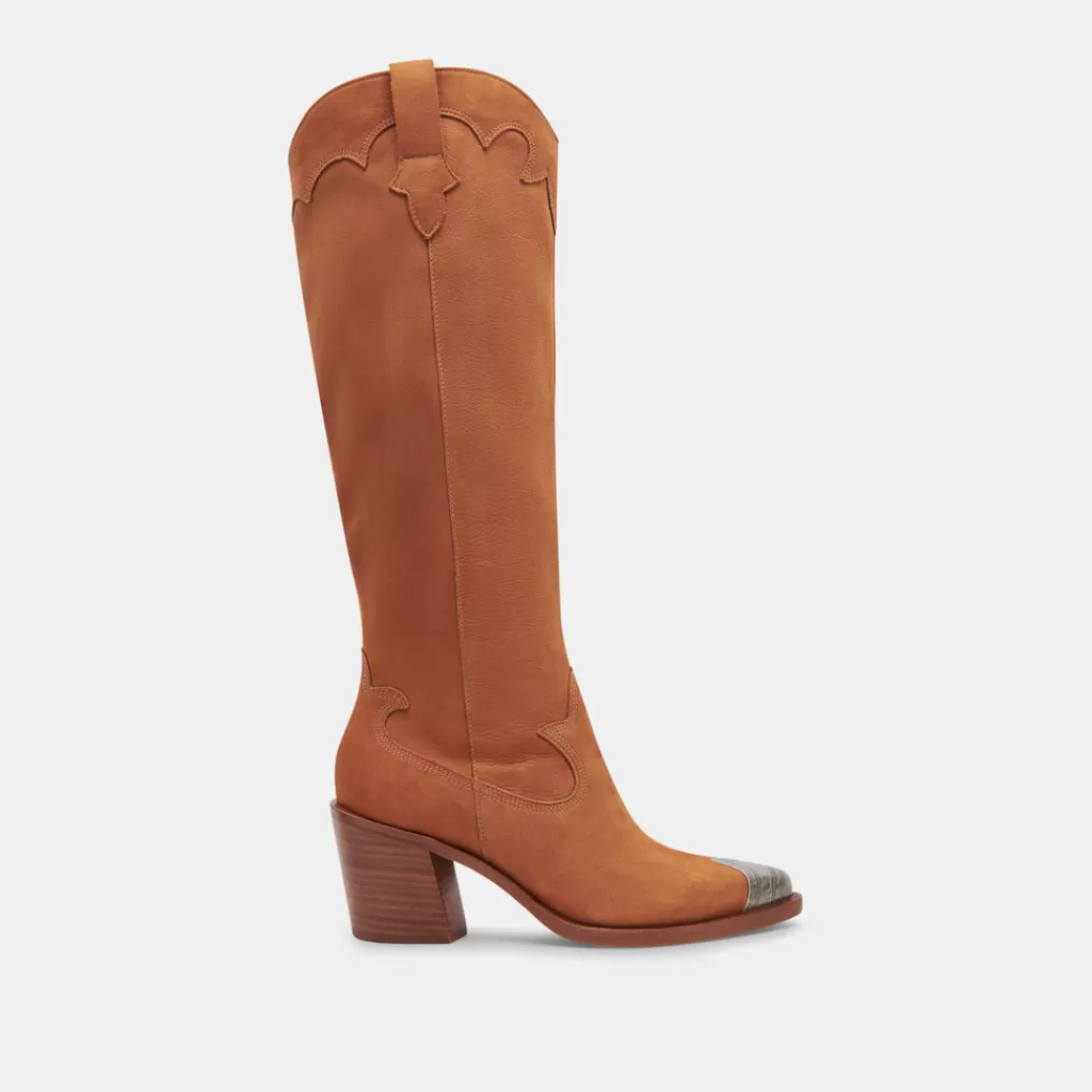 DOLCE VITA Kamryn Boots Praline Nubuck Sale