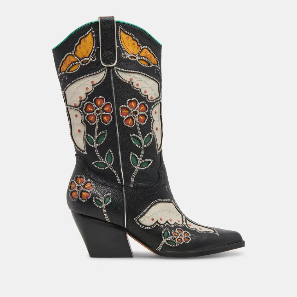 DOLCE VITA Lelou Boots Black Multi Leather Store
