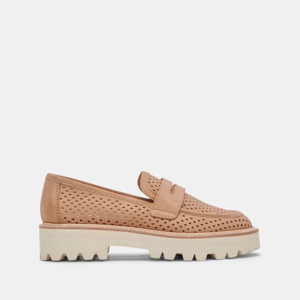 DOLCE VITA Malila Loafers Toffee Nubuck Discount