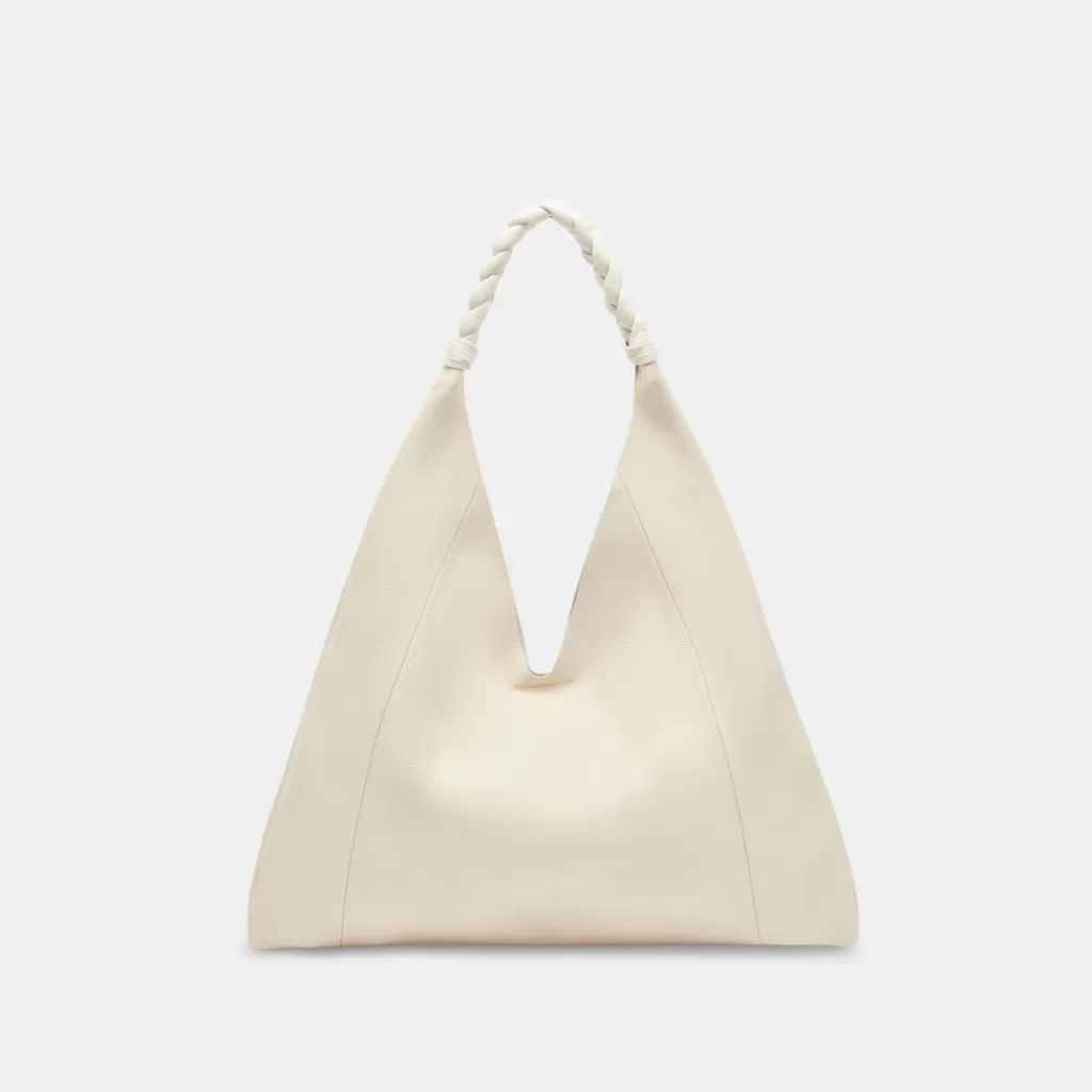 DOLCE VITA Mia Tote Ivory Leather Online