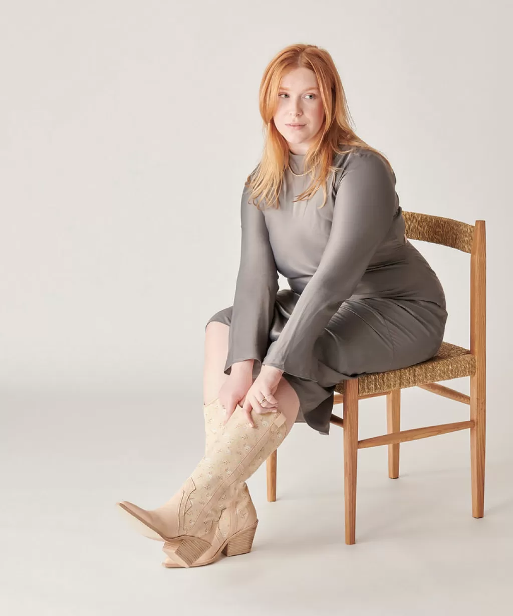 DOLCE VITA Navene Boots Rose Multi Nubuck Fashion