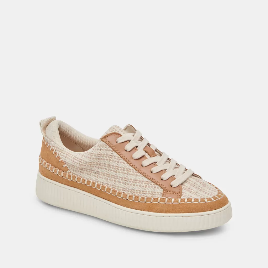 DOLCE VITA Nicona Sneakers Brown Multi Woven Cheap