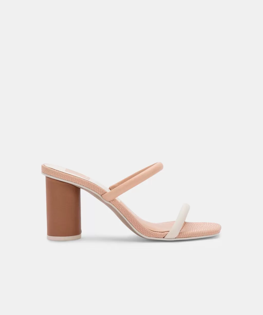 DOLCE VITA Noles Heels Natural White Flash Sale