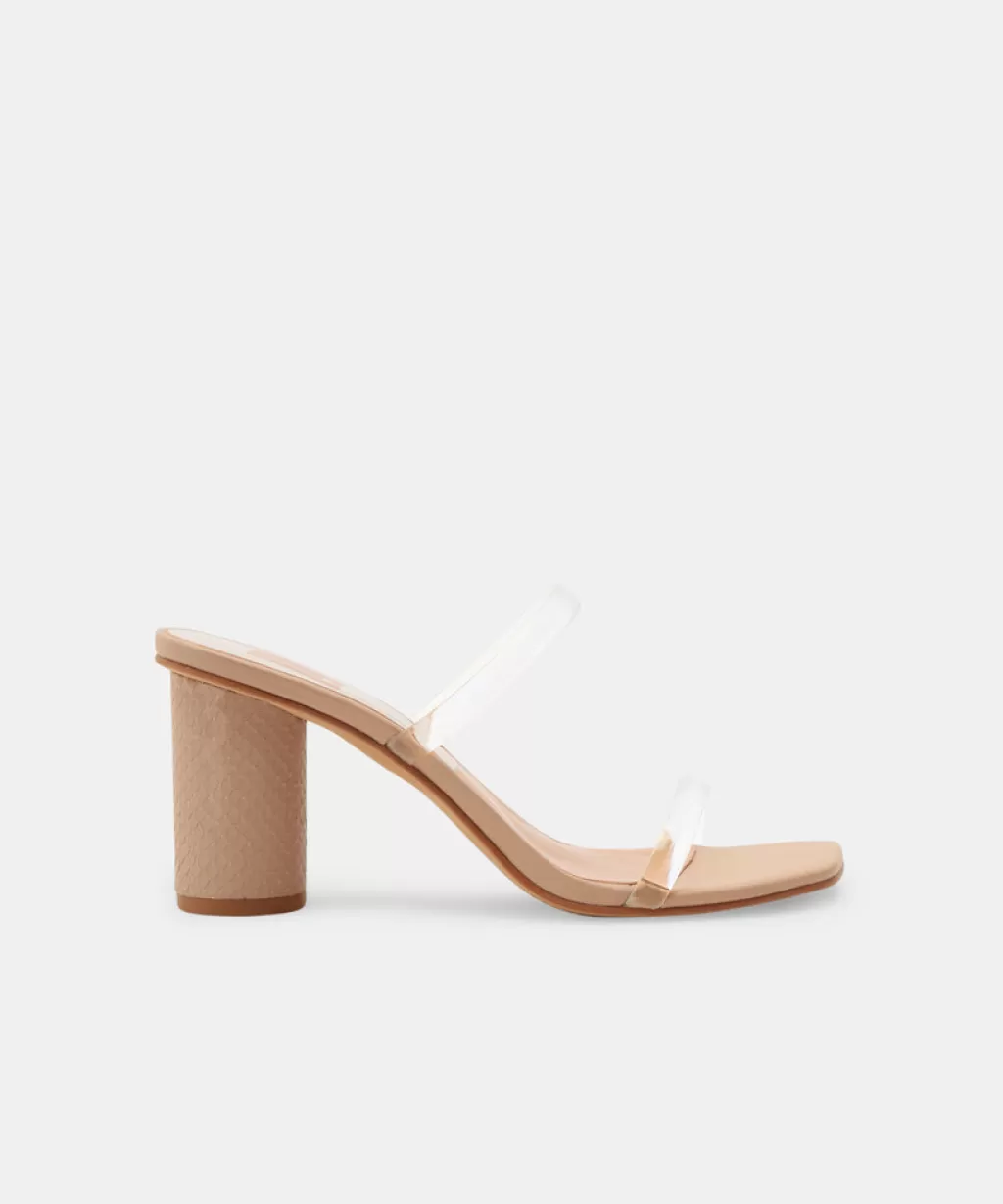 DOLCE VITA Noles Heels Nude Crystal Hot