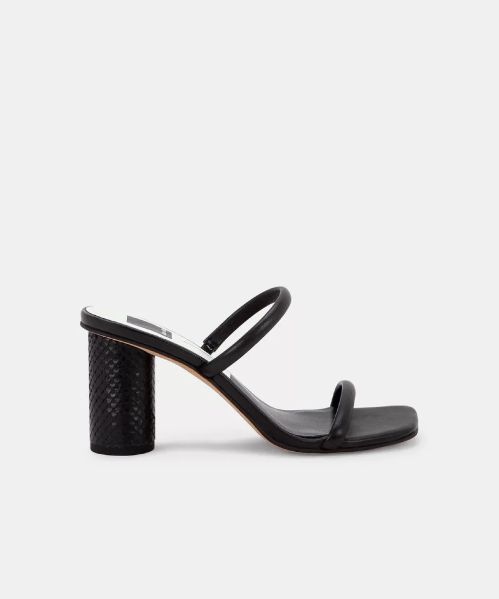 DOLCE VITA Noles Heels Onyx Best Sale