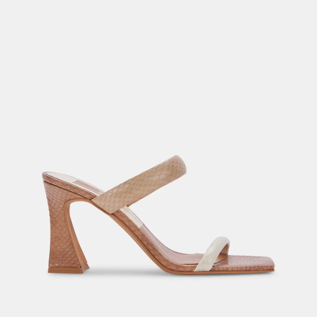 DOLCE VITA Novah Heels Lt Taupe Multi Stella Flash Sale