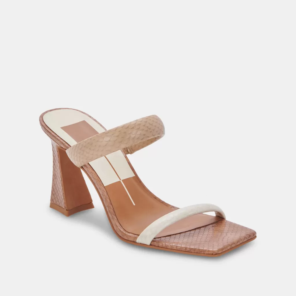 DOLCE VITA Novah Heels Lt Taupe Multi Stella Flash Sale