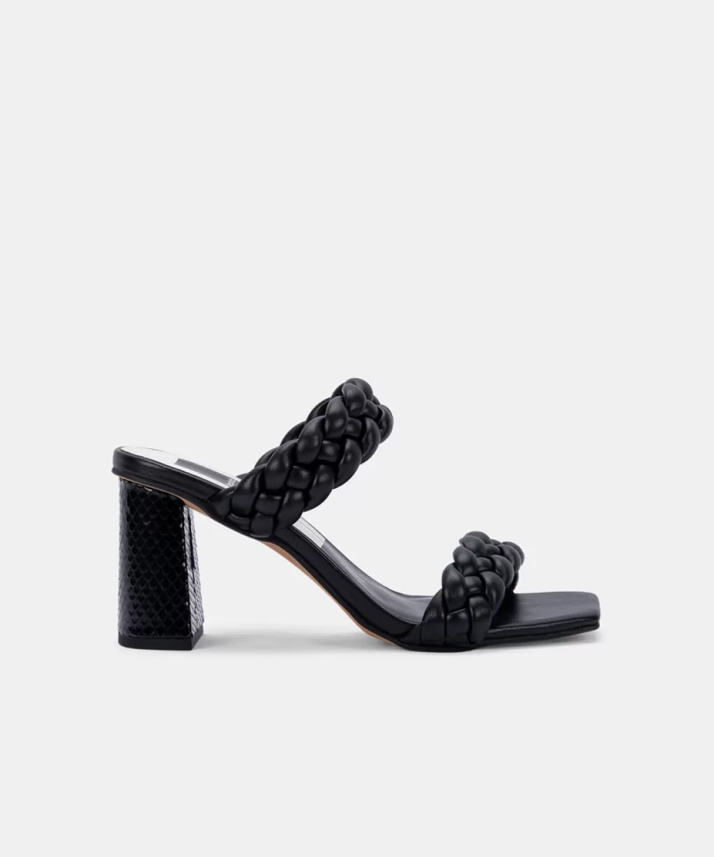 DOLCE VITA Paily Heels Black Stella Clearance