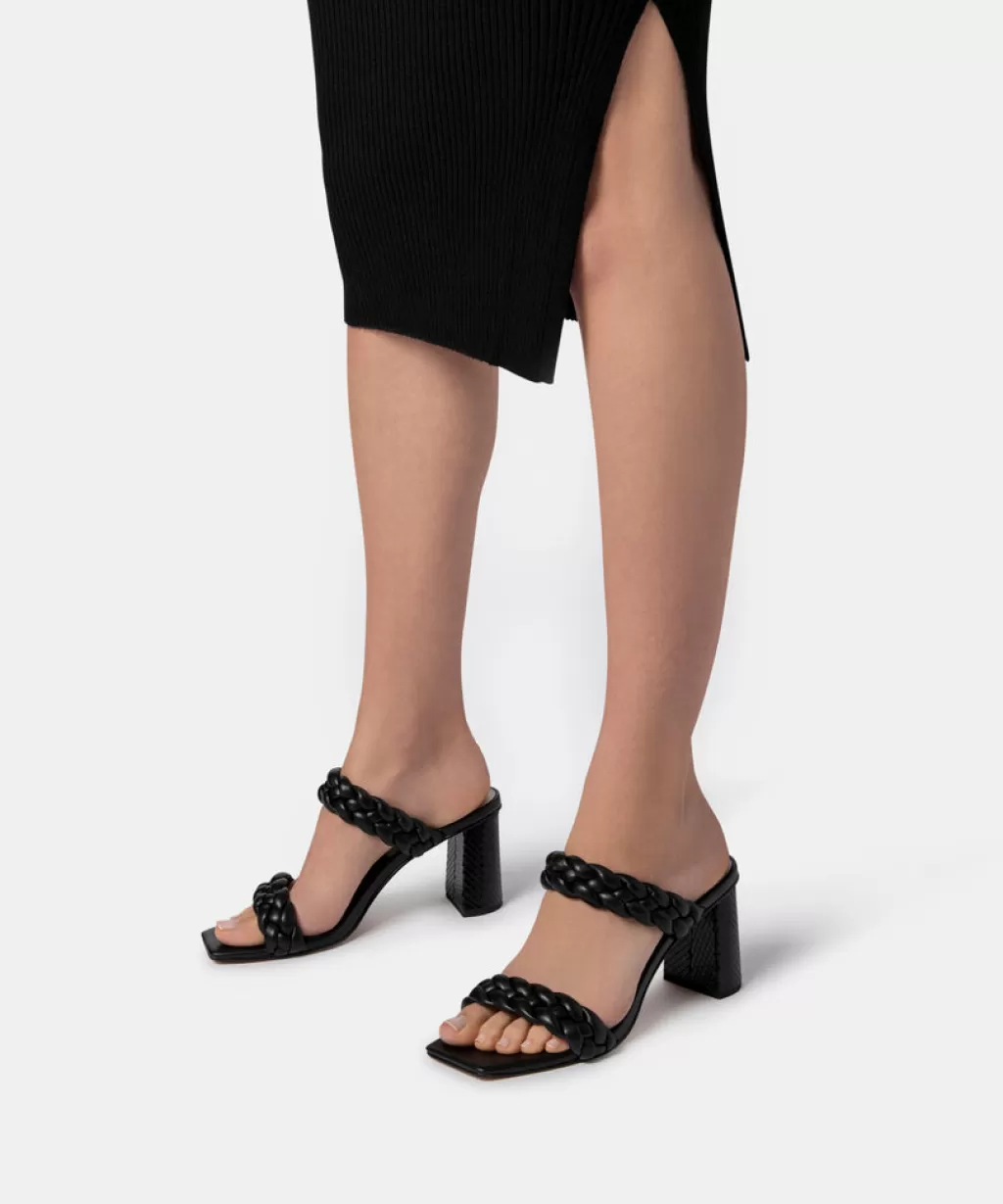 DOLCE VITA Paily Heels Black Stella Clearance