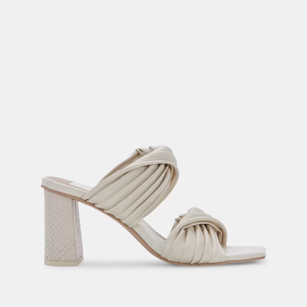 DOLCE VITA Pilton Wide Heels Ivory Stella Store