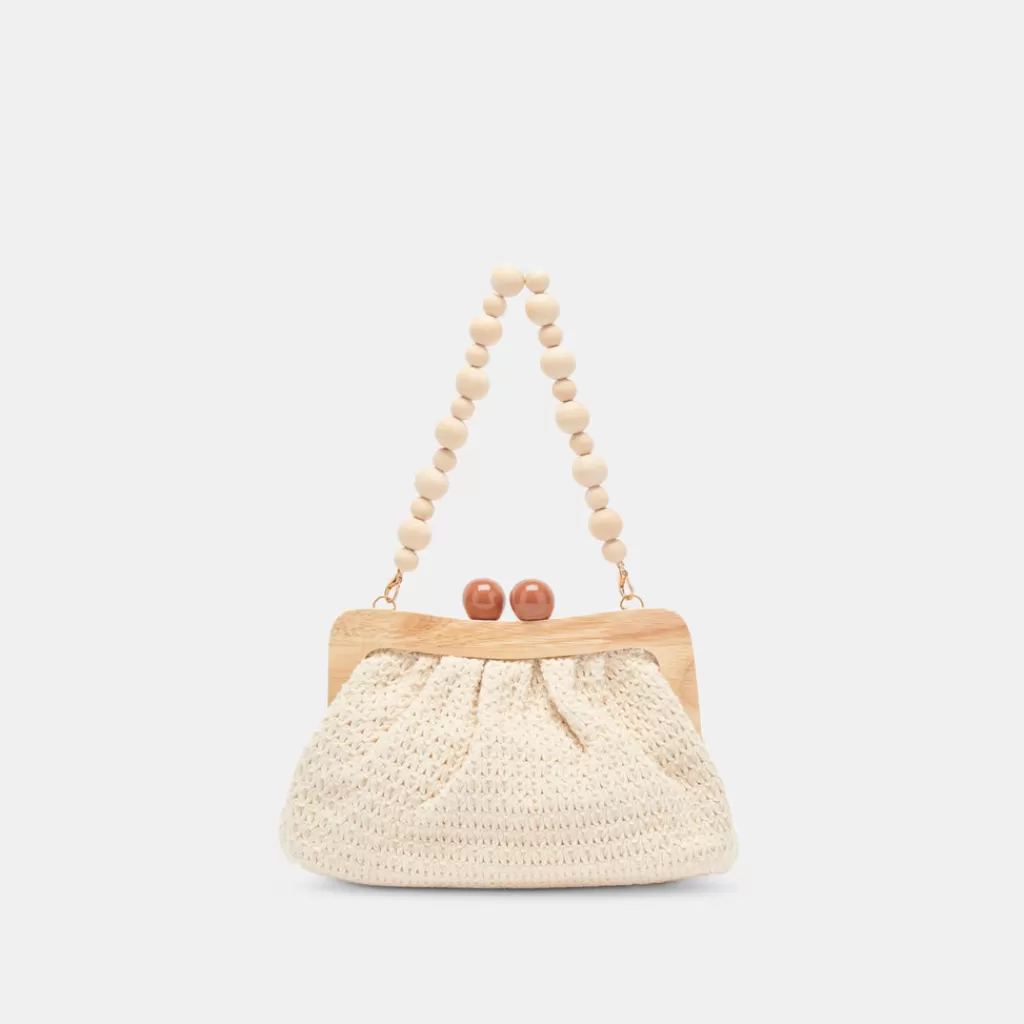 DOLCE VITA Randy Clutch Sandstone Knit Cheap