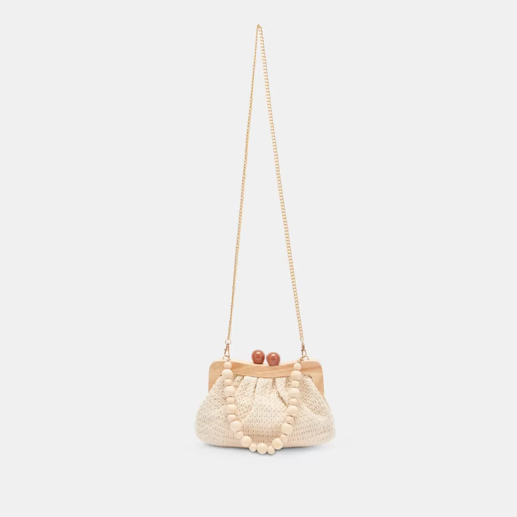 DOLCE VITA Randy Clutch Sandstone Knit Cheap