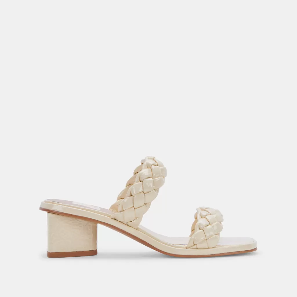 DOLCE VITA Ronin Sandals Bone Patent Stella Sale