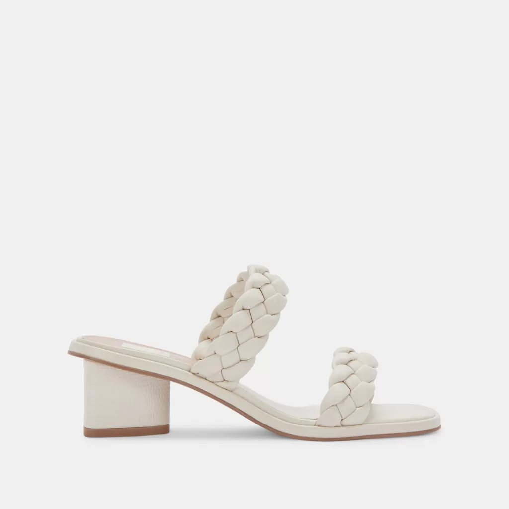 DOLCE VITA Ronin Sandals Ivory Stella Cheap