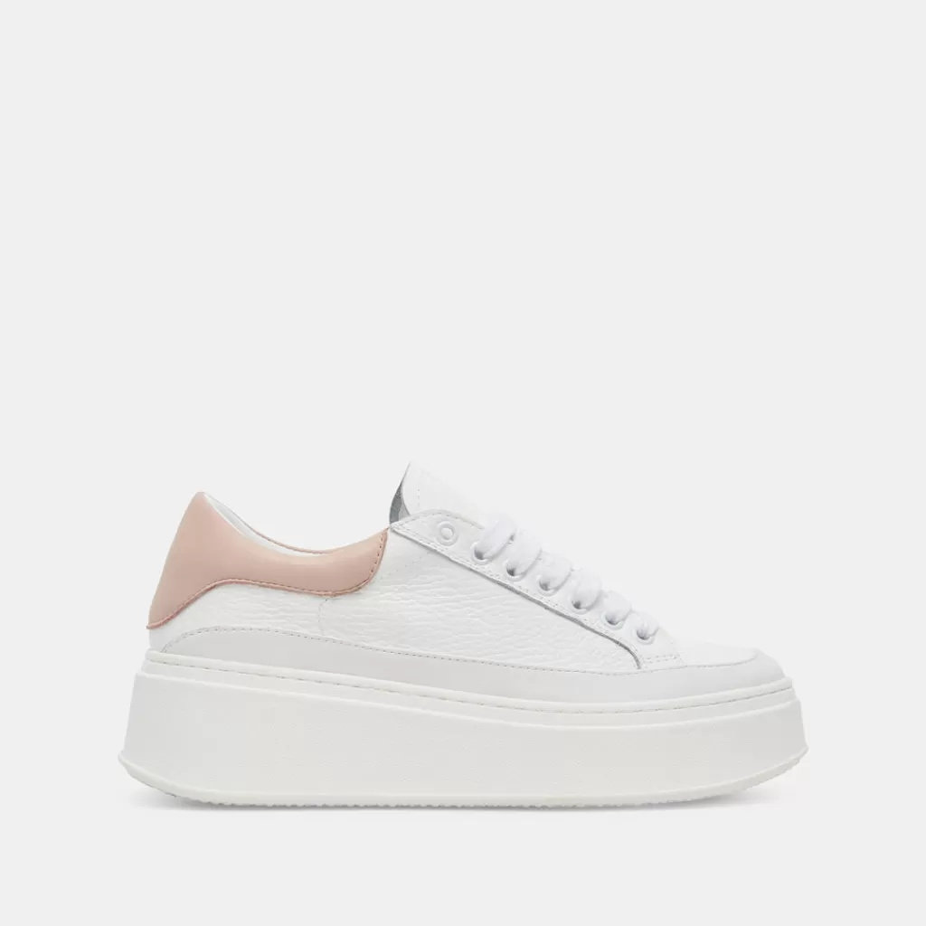 DOLCE VITA Wyett Sneakers White Tan Leather Shop