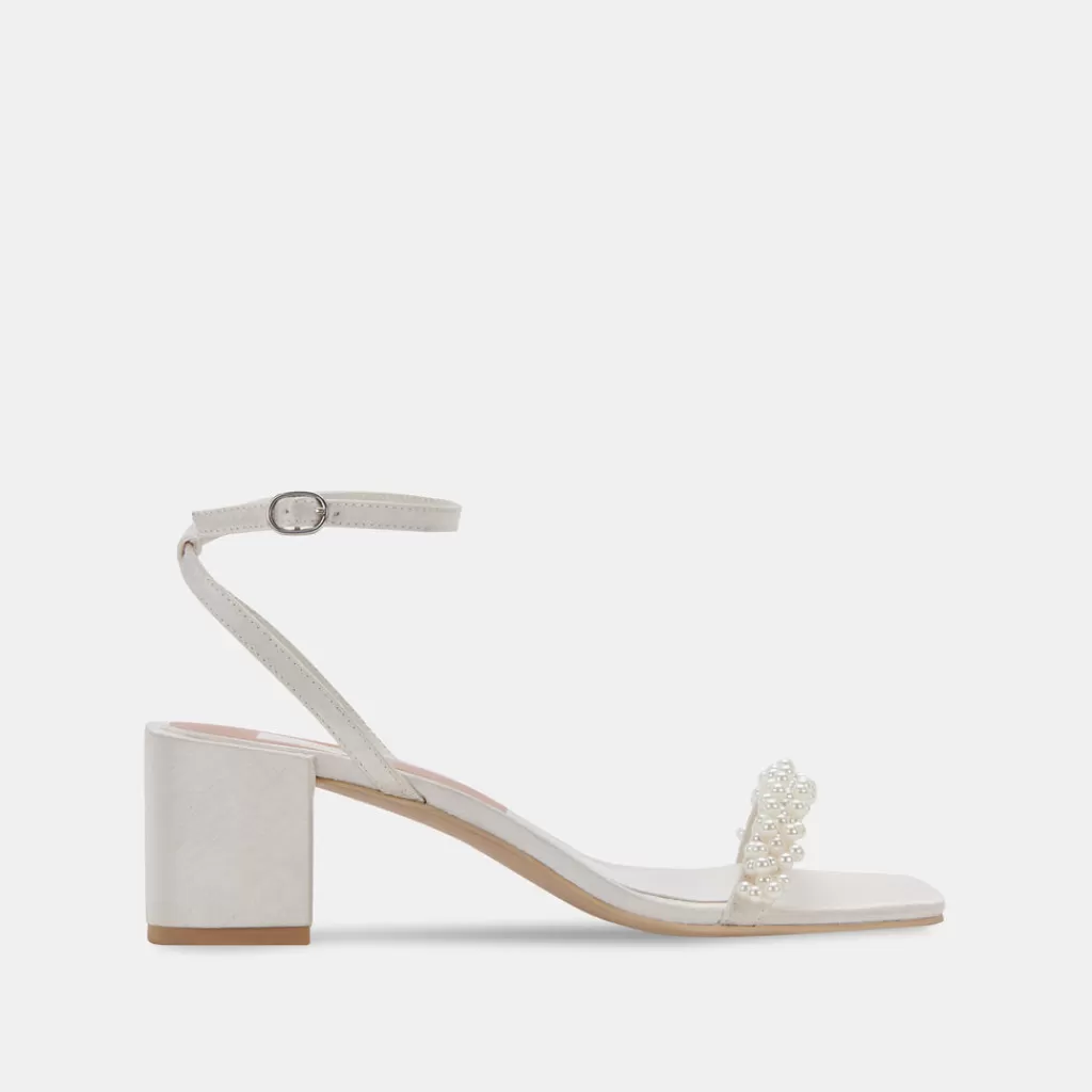 DOLCE VITA Zalima Heels Vanilla Pearls Best