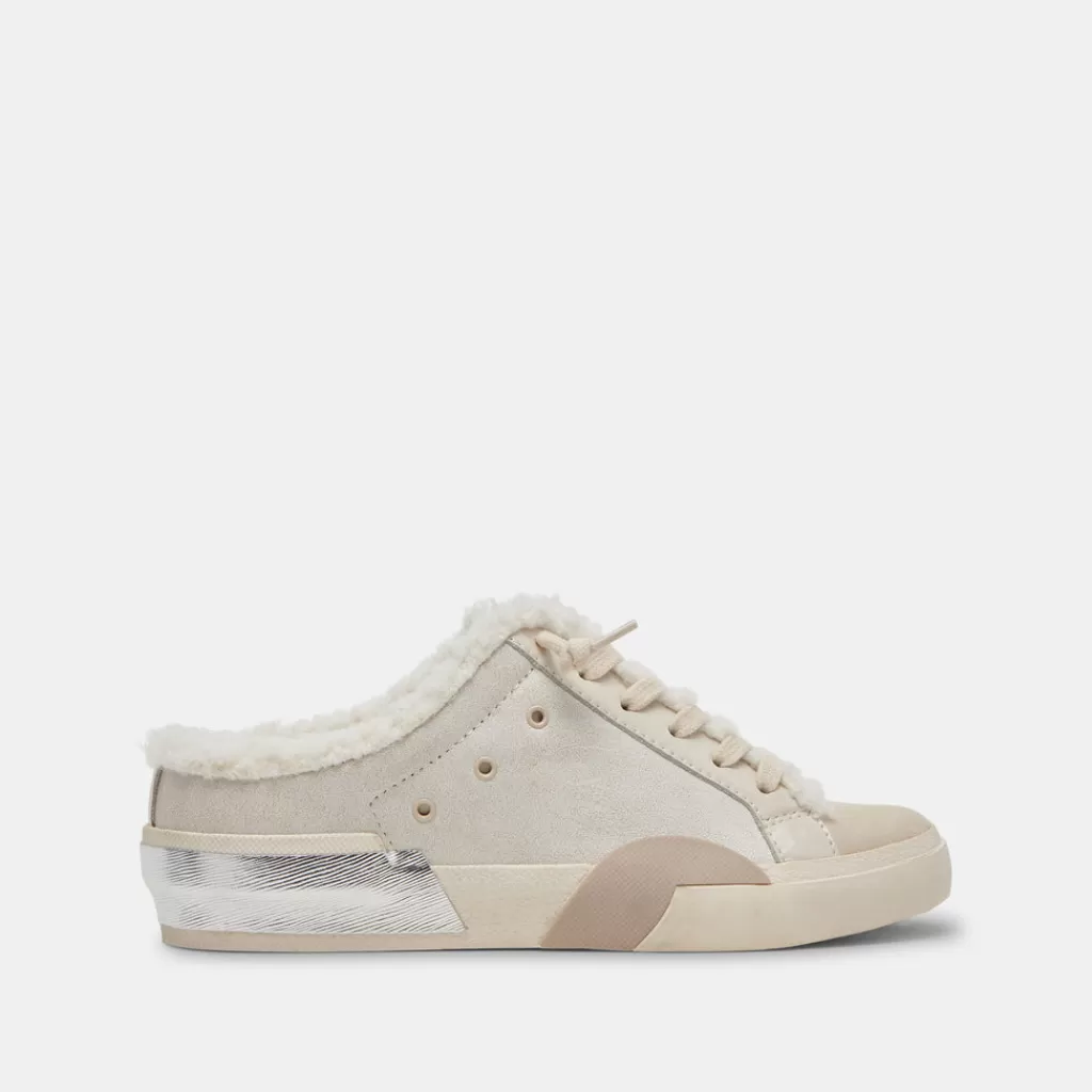 DOLCE VITA Zantel Sneakers Off White Crackled Leather Best