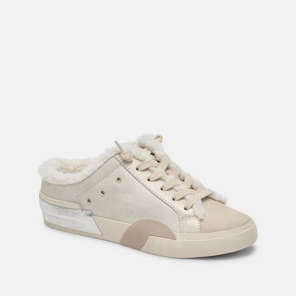 DOLCE VITA Zantel Sneakers Off White Crackled Leather Best