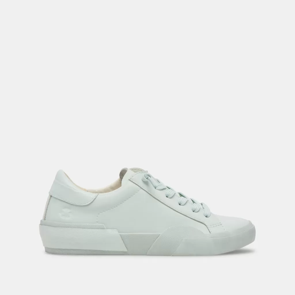 DOLCE VITA Zina 360 Sneakers Seafoam Recycled Leather Clearance