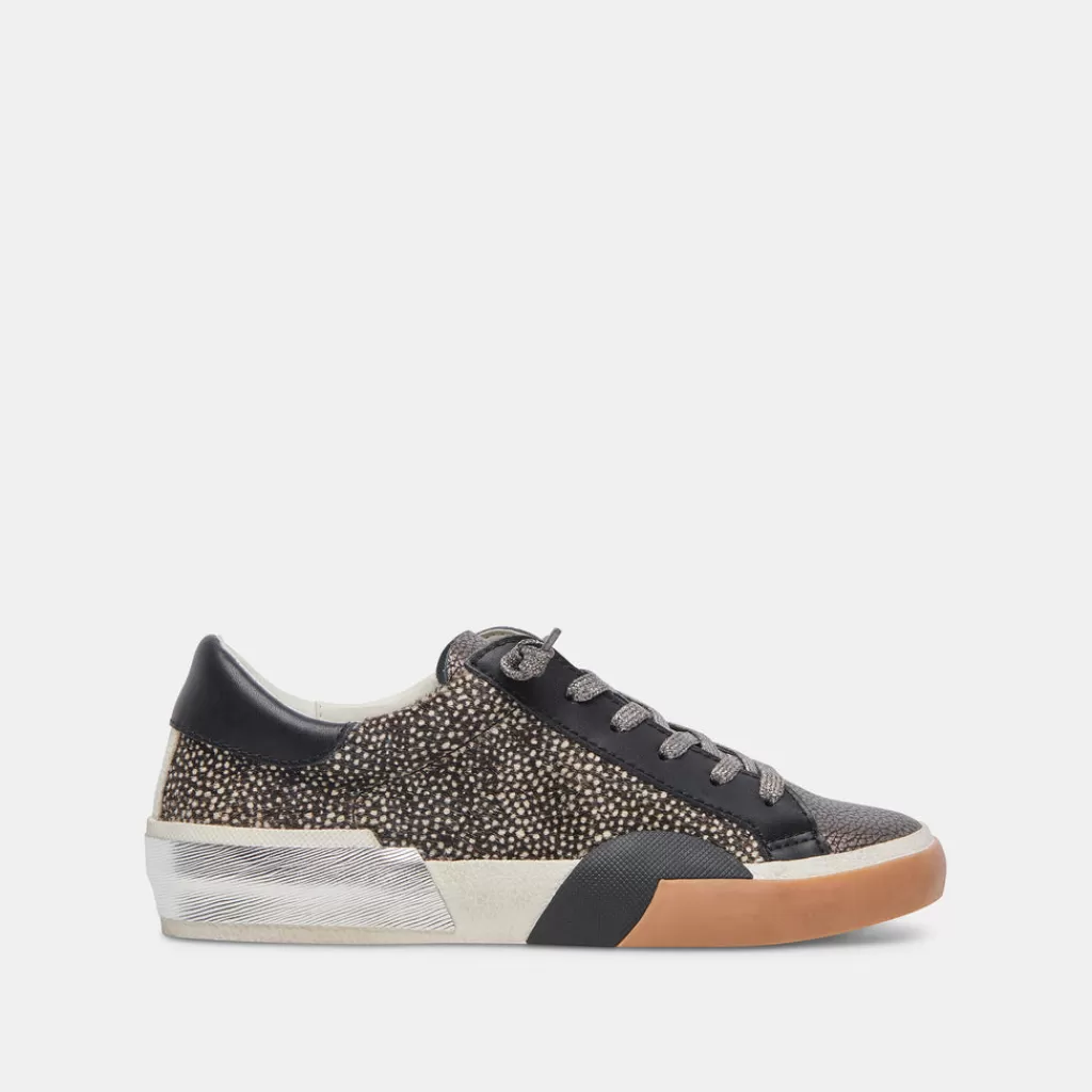 DOLCE VITA Zina Sneakers Black Spotted Calf Hair Online