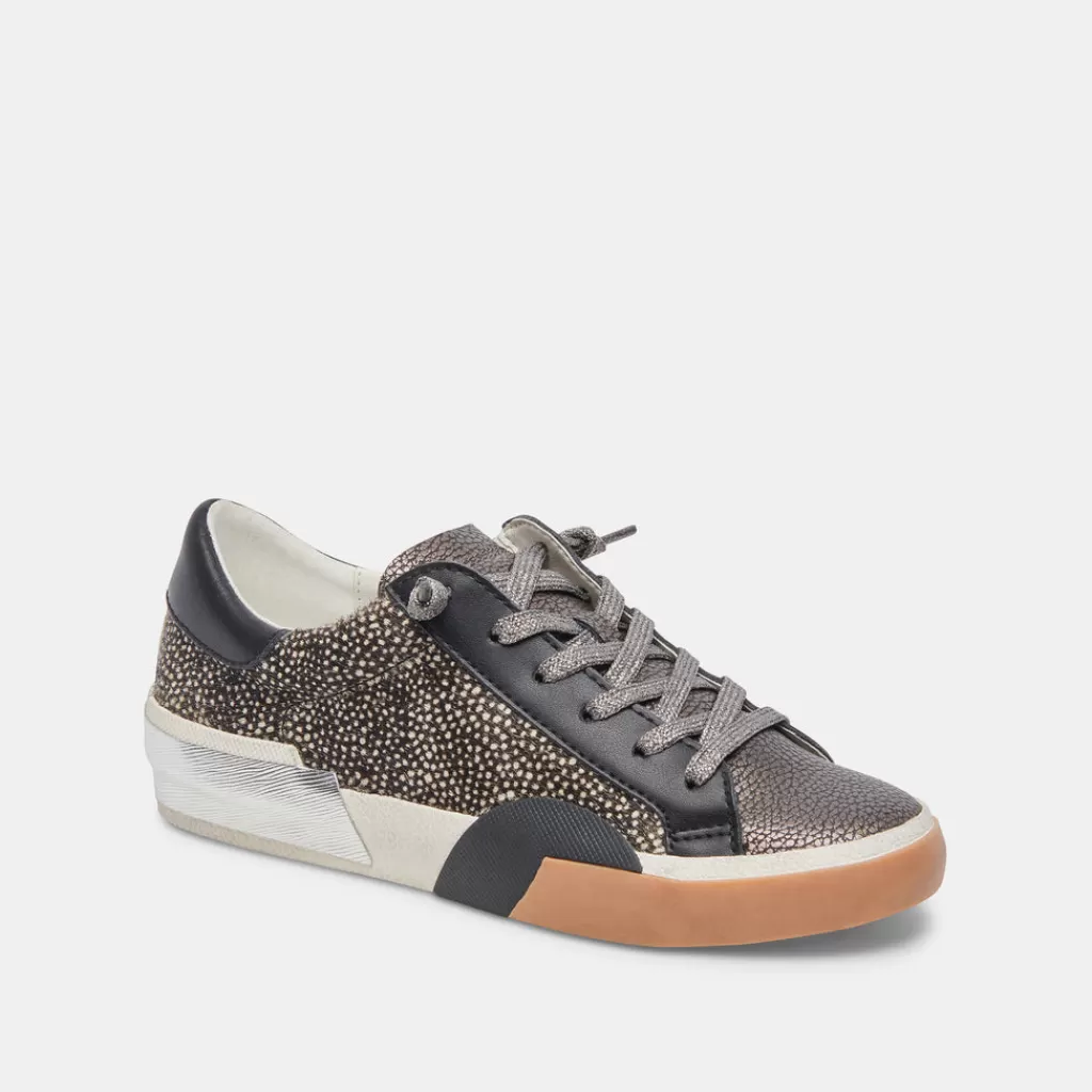 DOLCE VITA Zina Sneakers Black Spotted Calf Hair Online