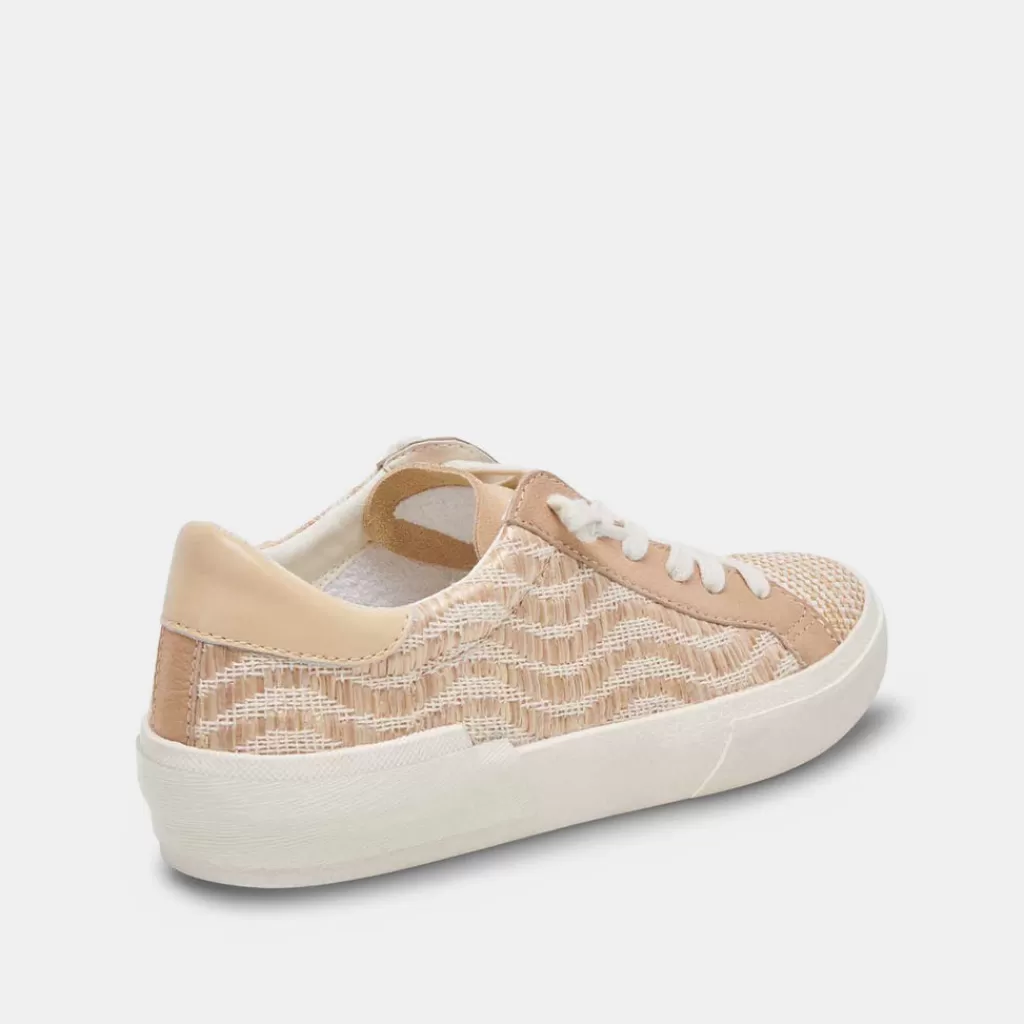 DOLCE VITA Zina Sneakers Wheat Raffia Cheap