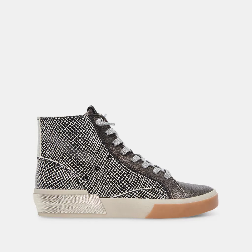 DOLCE VITA Zohara Sneakers Mercury Leather Discount